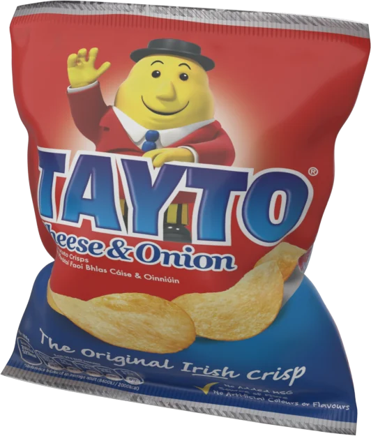 Cheese & Onion fra Tayto