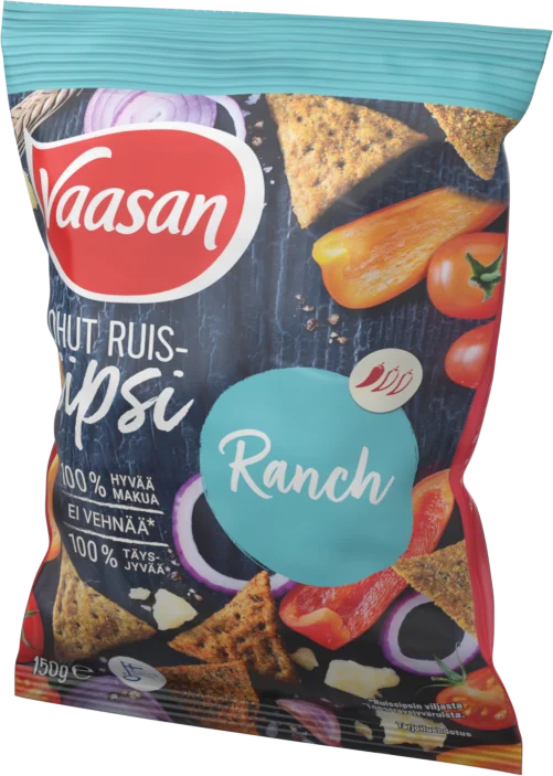 Ohut Ruis-sipsi - Ranch fra Vaasan