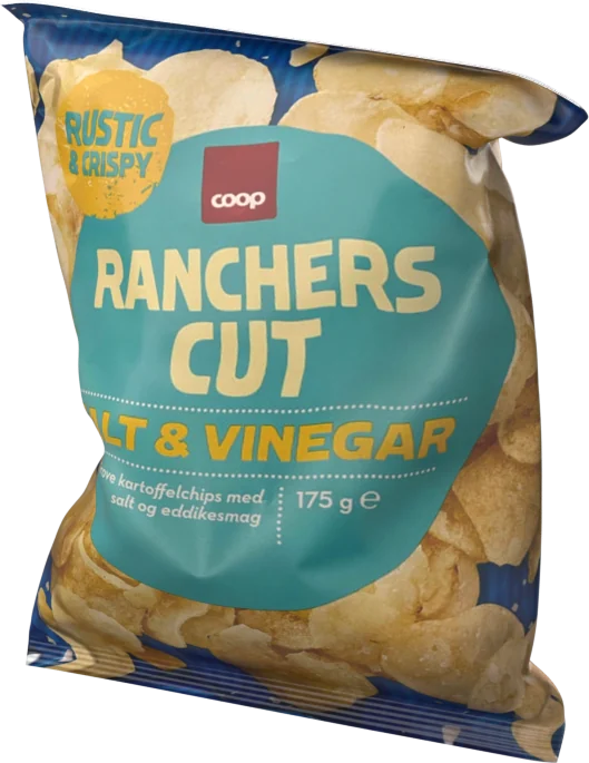Ranchers Cut - Salt & Vinegar fra Coop