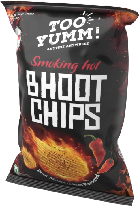 Smoking Hot Bhoot Chips fra Too Yumm!