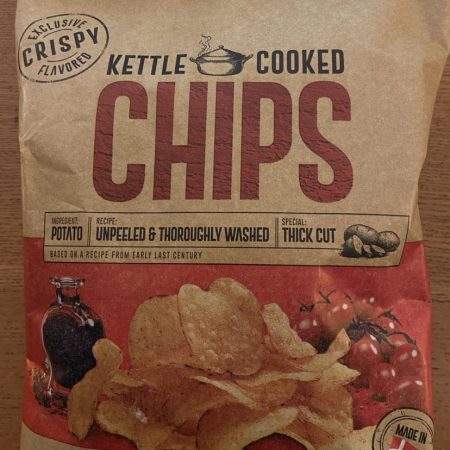 Kettle cooked chips - Balsamico & Tomato